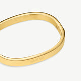 Engravable Bold Soft Square Bangle