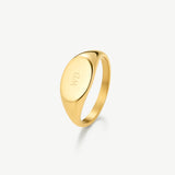Engravable Classic Signet Ring