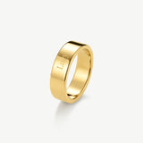 Engravable Bold Band Ring