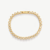 Heart Tennis Bracelet