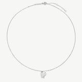 Heart With Stones Necklace