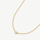 Delicate Lab Grown Diamond Necklace