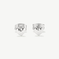 Mini Heart Stud Earrings