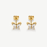 Classic Butterfly Tennis Studs