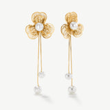 Flower Drop Earrings