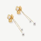 Flower Drop Earrings