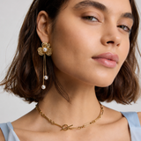 Flower Drop Earrings