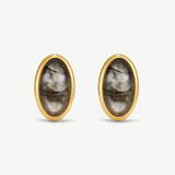 Bold Domed Earrings