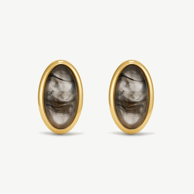 Bold Domed Earrings