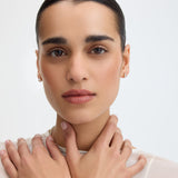 Classic Oval Solitaire Earrings