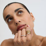 Spiral Statement Ring