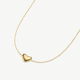 Bubble Heart Single Necklace