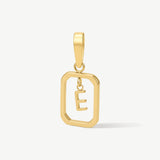 Floating Initial Pendant