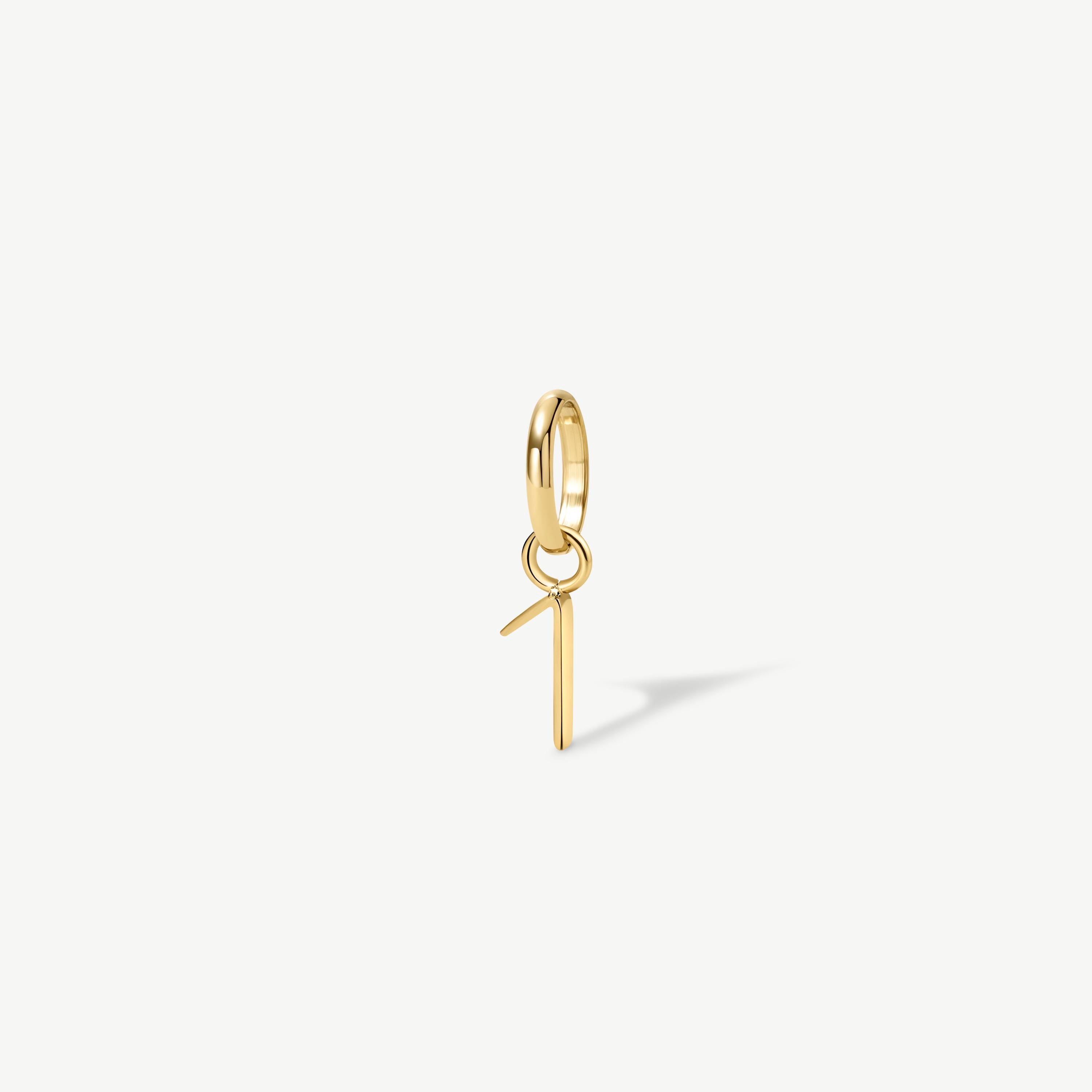 Mini Number Charm