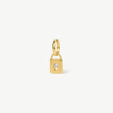 Mini Padlock Charm