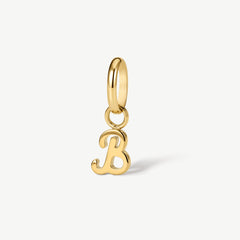Mini Italic Initial Charm