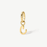 Mini Italic Initial Charm