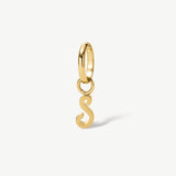 Mini Italic Initial Charm
