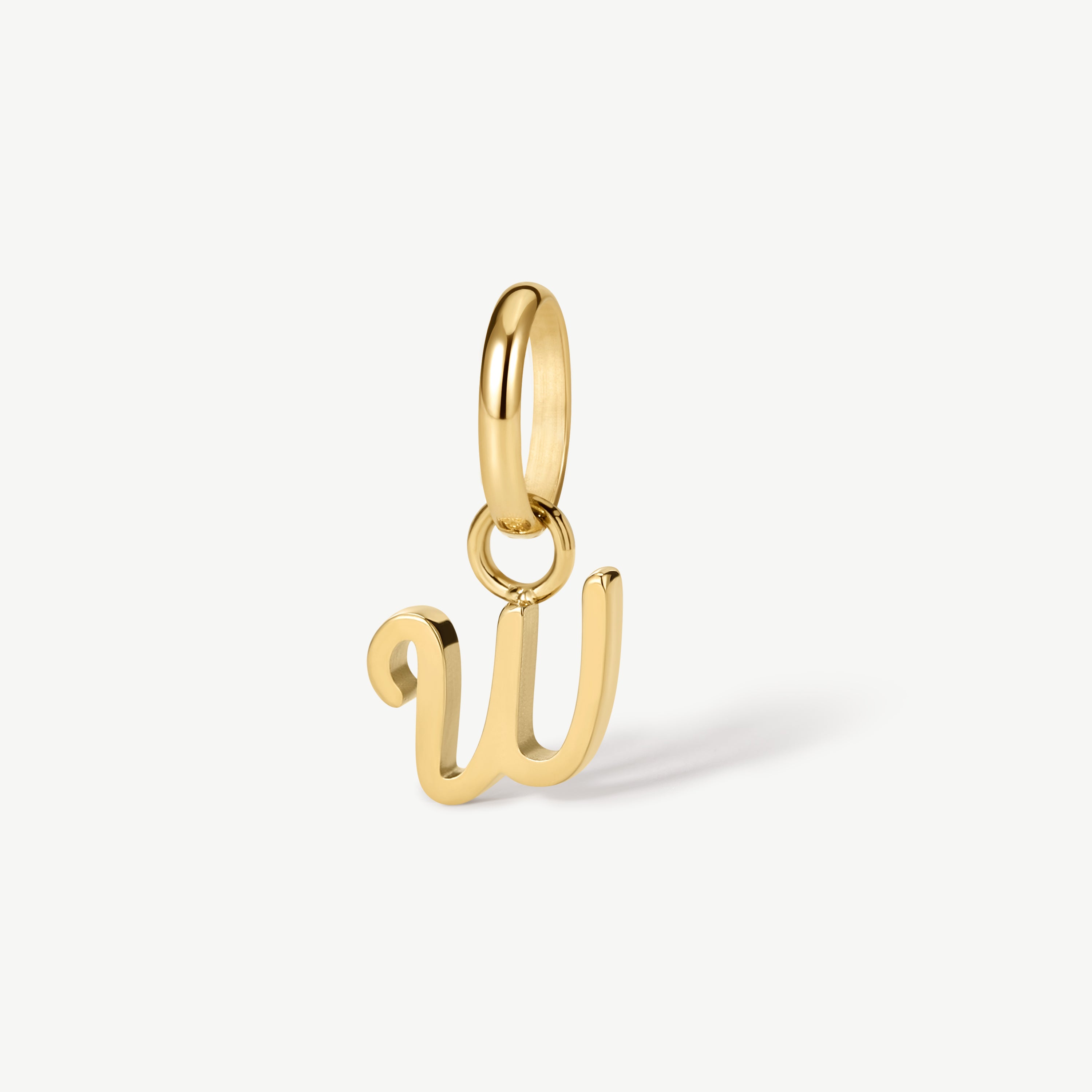 Mini Italic Initial Charm