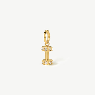 Mini Dumbbell Charm