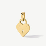 Heart Padlock Pendant