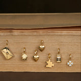 Mini Granddaughter Heart Charm