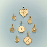 Heart Disc Pendant