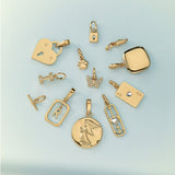Mini Padlock Charm