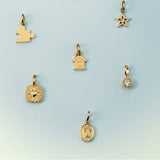 Mini St Christopher Charm
