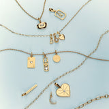 Mini Daughter Heart Charm