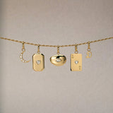 Mini Italic Initial Charm