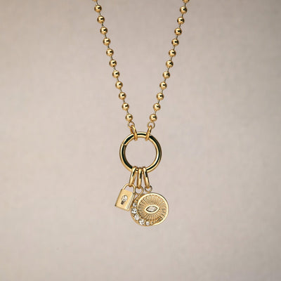 Mini Crescent Moon Charm