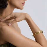 Classic Chunky Gold Bangle