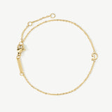 Initial Chain Bracelet