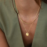 Engravable Mini Tag Necklace