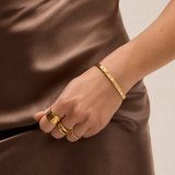 Eternity Bangle Slim Coffee