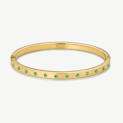Eternity Bangle Slim Green