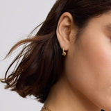 Knot Twist Mini Hoops