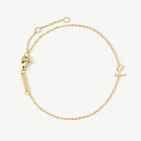 Initial Chain Bracelet