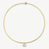 Torque Oval Necklace