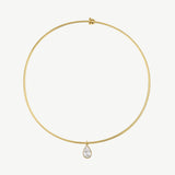 Torque Pear Necklace