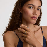 Marquise Stacking Ring Sapphire
