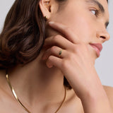 Engravable Slim Signet Ring