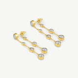 Statement Multi Drop earrings