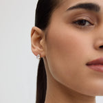 Pear-cut solitaire stud earrings