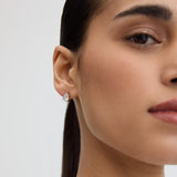 Pear-cut solitaire stud earrings