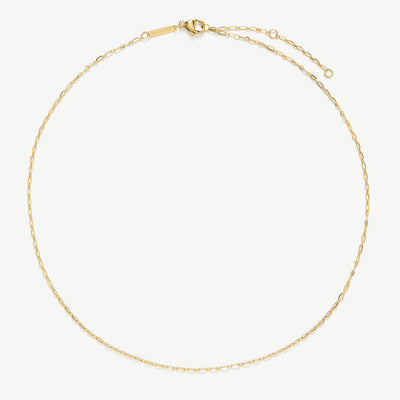 Fine Paperclip Chain