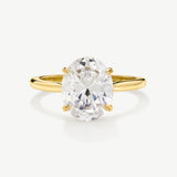 Oval Solitaire Travel Ring