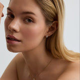 Oval Solitaire Studs