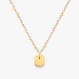 Engravable Mini Tag Necklace